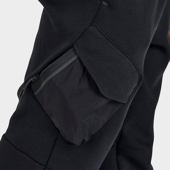 Nike Tech Fleece Tracksuit Men's Size 2XL Matching Sweatsuit Black Out Gift Set - Picture 8 of 11